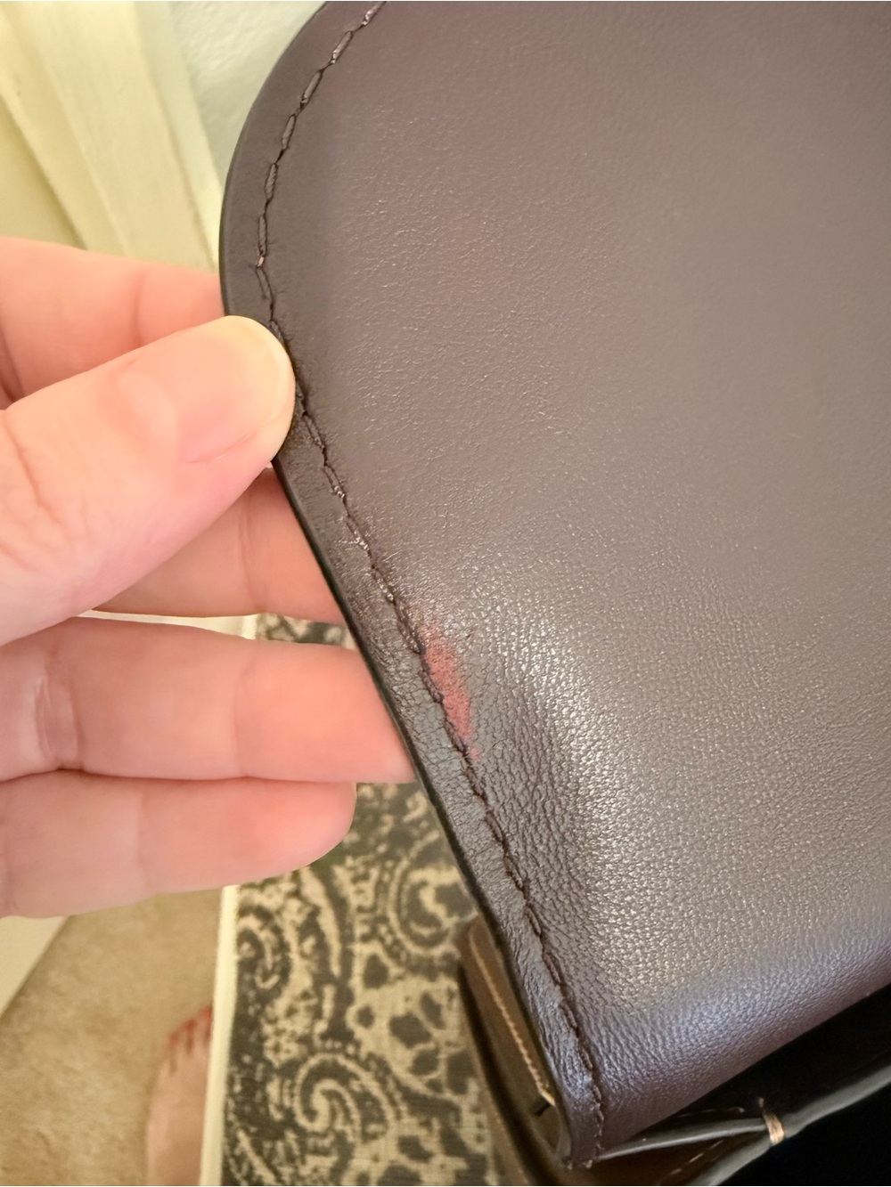 Coach 1941 Courier Leather Crossbody - Sienna - Picture 5 of 10